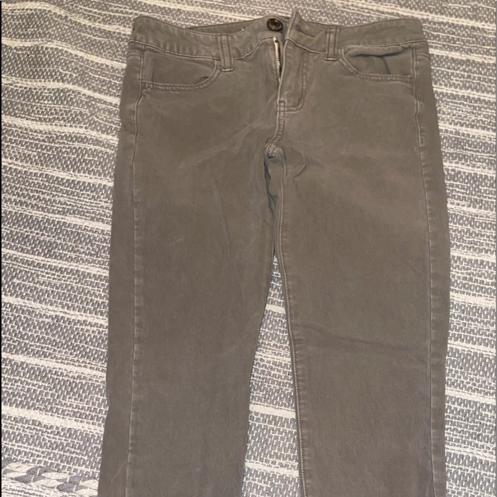 American Eagle size four grey jegging